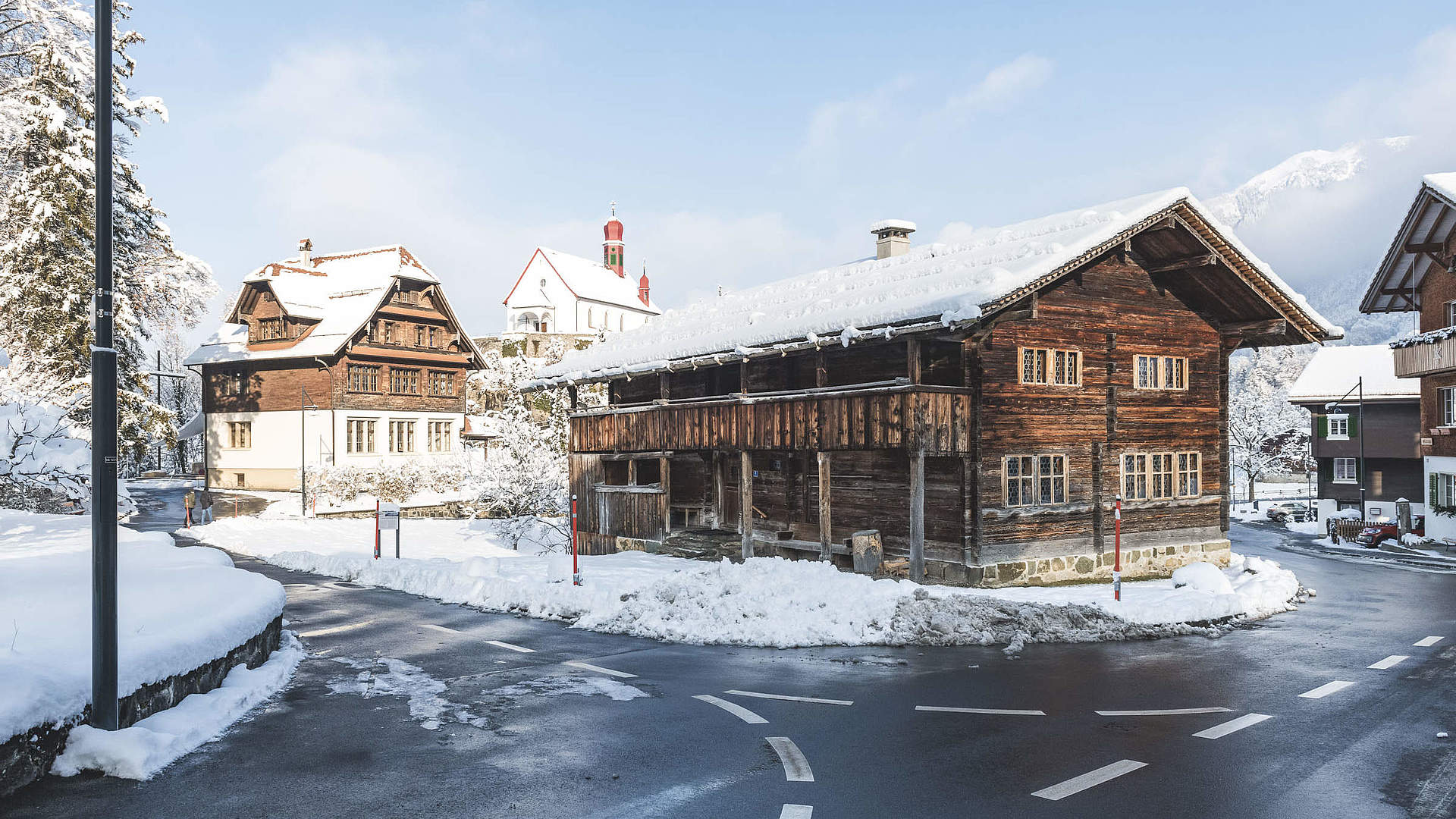 Flüeli-Ranft in winter